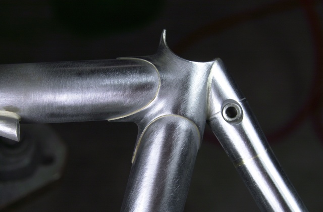 Seat cluster detail.  10mm button head stainless steel bolt completes the binder.