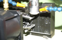 Chainstay Mitre with Marchetti ML102M Vertical Mitreing Machine 012