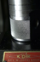 Cut Knurling.  Close up view of the cut knurls.