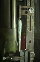 lug vise mod. Joint is fluxed with Gas Flux Type B.