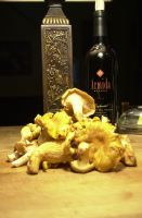 2017 chanterelle mushrooms and Armida Zinfandel.  This year was perhaps too dry in the Wind River area of the Gifford Pinchot National Forest for a bountiful chanterelle harvest but plenty for a delicious risotto.