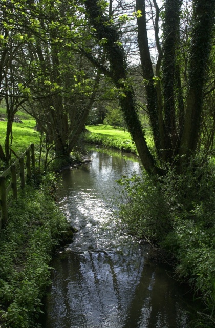 Slad Stream in the Cotswolds.