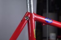 Another pic of David's frame:   wishbone topstay seat cluster.