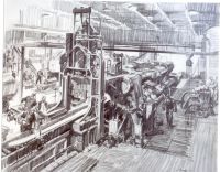 SKETCH-FACTORY OPERATION-1944